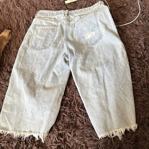 Brand new denim distressed jorts so
Cool - Picture 3 of 6